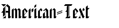 American Text Regular.ttf