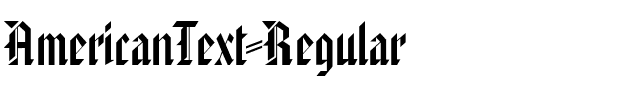 AmericanText Regular.ttf