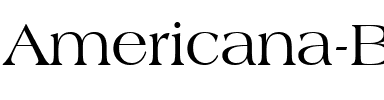 Americana BT Roman.ttf