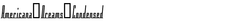 Americana Dreams Condensed Regular.ttf
