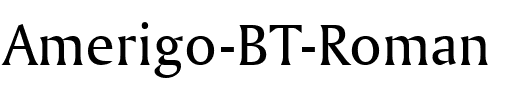 Amerigo BT Roman.ttf