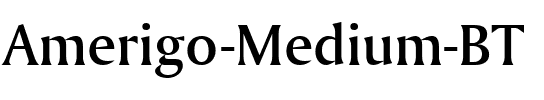 Amerigo Md BT Medium.ttf