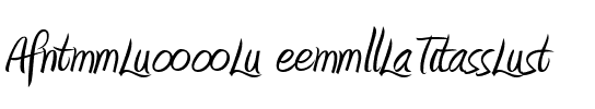 Amienne Ligatures Regular.ttf