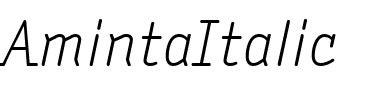 AmintaItalic Regular.ttf