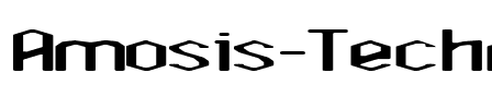 Amosis Technik Regular.ttf