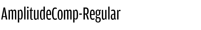 AmplitudeComp-Regular Regular.ttf