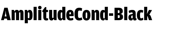 AmplitudeCond-Black Regular.ttf
