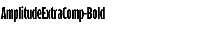 AmplitudeExtraComp-Bold Regular.ttf