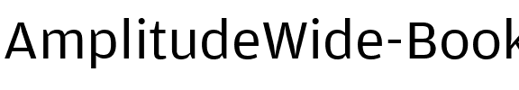 AmplitudeWide-Book Regular.ttf