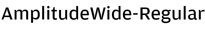 AmplitudeWide-Regular Regular.ttf