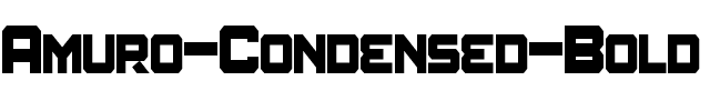 Amuro Condensed Bold.otf