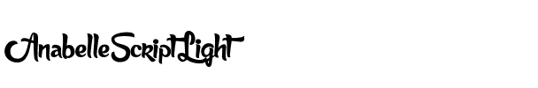 Anabelle Script Light Bold.otf