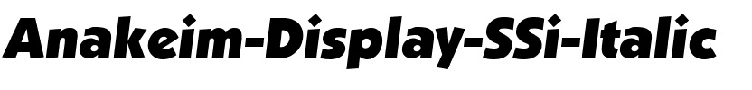 Anakeim Display SSi Italic.ttf