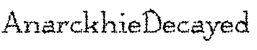 AnarckhieDecayed Regular.ttf