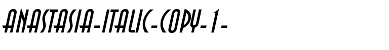 Anastasia Italic.ttf