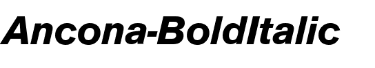 Ancona BoldItalic.ttf