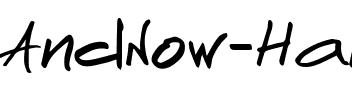 AndNow Hand Regular.ttf
