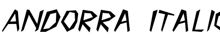 Andorra Italic Italic.ttf