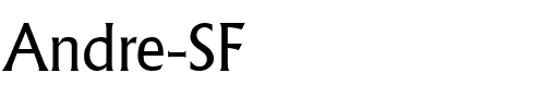 Andre SF Regular.ttf