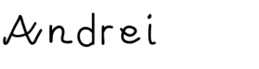 Andrei Andrei.ttf