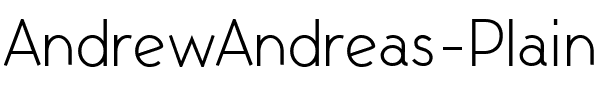 AndrewAndreas Plain.ttf