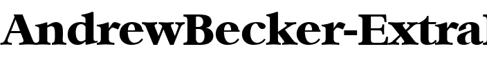 AndrewBecker-ExtraBold Regular.ttf