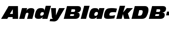 AndyBlackDB Italic.ttf