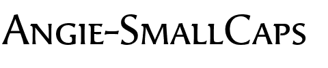 Angie SmallCaps Regular.ttf