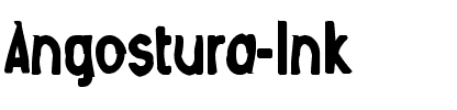 Angostura Ink Regular.ttf