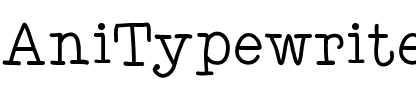 AniTypewriter Medium.ttf