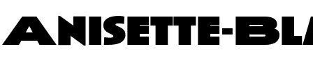 Anisette Regular.ttf