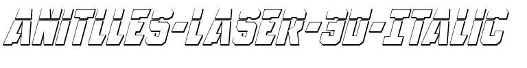 Anitlles Laser 3D Italic Italic.ttf