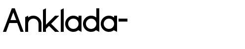 Anklada™ Normal.ttf