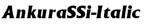 AnkuraSSi Italic.ttf