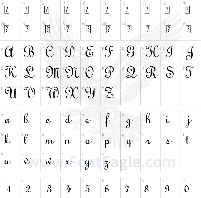 Annabel-Antique-Script