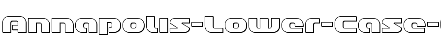 Annapolis Lower Case Outline Outline.ttf