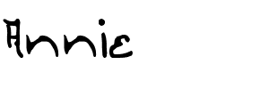 Annie Normal.ttf