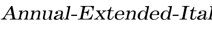 Annual-Extended Italic.ttf