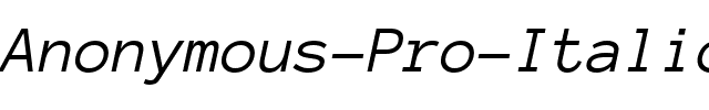 Anonymous Pro Italic.ttf