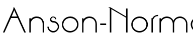 Anson Normal.ttf