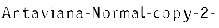 Antaviana Normal.ttf