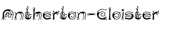 Antherton Cloister Regular.ttf