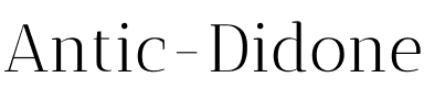 Antic Didone Regular.ttf