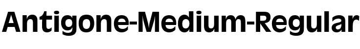 Antigone-Medium Regular.ttf