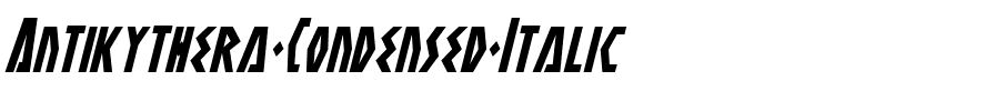 Antikythera Condensed Italic Condensed Italic.ttf