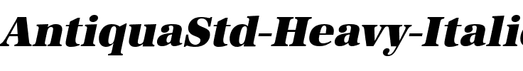AntiquaStd-Heavy Italic.ttf