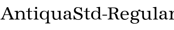 AntiquaStd Regular.ttf