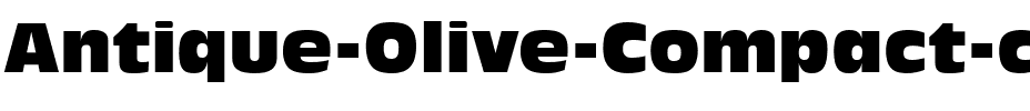 Antique Olive Compact Regular.ttf