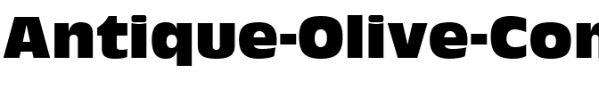 Antique Olive Compact Normal.ttf