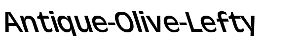 Antique-Olive Lefty Regular.ttf